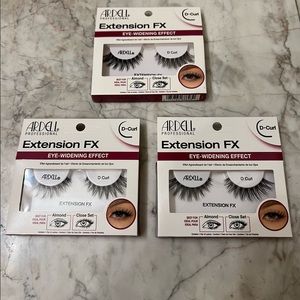 3 Pack NIB Ardell Lash Extension FX D-Curl Lashes